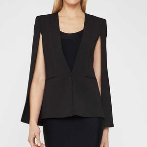 BCBG “UPAS” Cape Jacket, Black, S, BRAND NEW!